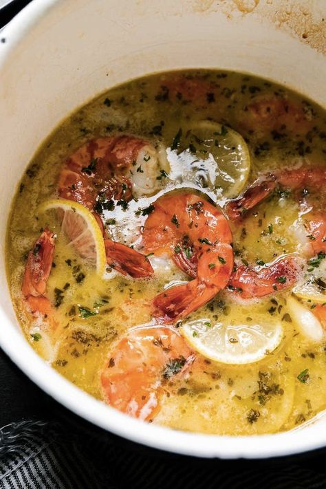 Prosecco Butter Poached Shrimp Butter Poached Shrimp, Poached Shrimp, Colossal Shrimp, Prosecco Wine, Wine Butter, Prawn Recipes, Shrimp Recipes For Dinner, Shrimp Dishes, Seafood Dinner