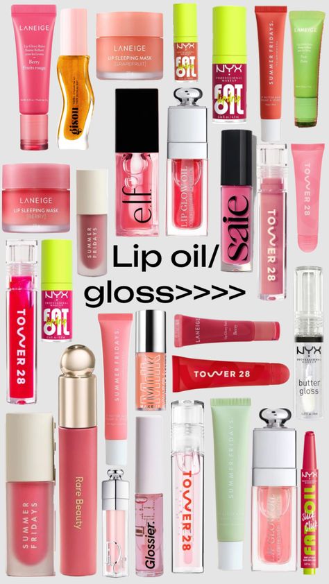 #lipoil#lippies#lipgloss#fyp#popular Lip Glosses Aesthetic, Lipgloss Recommendation, Lipgloss Aesthetic Lips, Popular Lip Products, Cheap Lip Products, Sephora Kids, Best Drugstore Lip Gloss, Cheap Lipgloss, Lipgloss Ideas