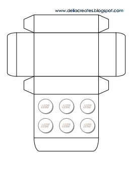 Lego Gift Box Template large.pdf Lego Gift Box, Lego Blocks Printable, Lego Classroom Theme, Lego Classroom, Lego Gift, Lego Friends Birthday, Lego Friends Party, Lego Printables, Lego Camp