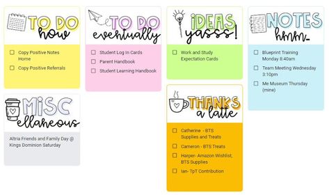 Google Keep Templates, Google Certification, Google Notes, Google Tasks, Parent Handbook, Journal For Beginners, Doodles Stickers, Page Dividers, Bullet Journal For Beginners