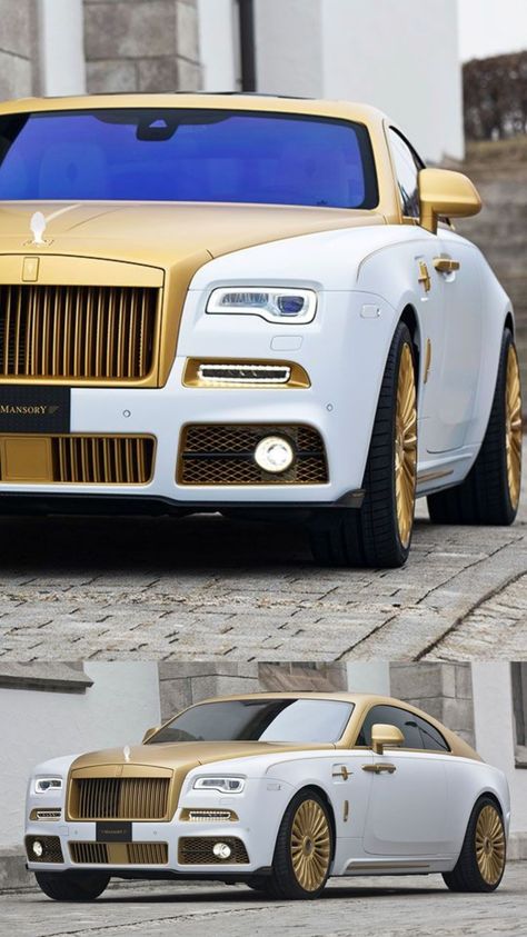 Gold Rolls Royce, Rolls Royce Gold, Ford Mustang Wallpaper, Big Boats, Mustang Wallpaper, Range Rover Supercharged, Luxury Cars Rolls Royce, Rolls Royce Wraith, Bigger Boat