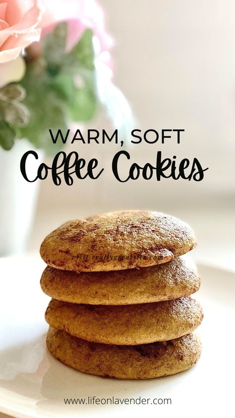 Baking season is here! Here is my grandma's warm, soft, coffee cookie recipe that has been in our family for many years. Coffee Cookies Recipe, Cookies Best, Coffee Biscuits, Bite Size Cookies, New Oven, Cinnamon Coffee, Coffee Cookies, Make Coffee, Cookie Calories