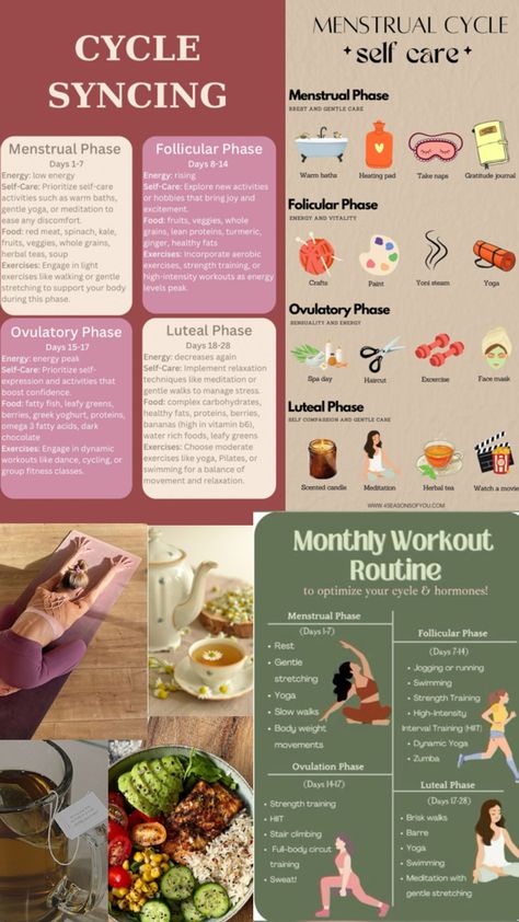 Woman good is beautiful yet complex. A visual guide to understanding the period cycle #period #period #Routine #cycle #syncing #womanhood #healthy #habits Period Routine, Cycle Period, Period Cycle, Healthy Period, Cycle Syncing, Light Exercise, Gentle Yoga, Lifestyle Motivation, Healthy Lifestyle Motivation