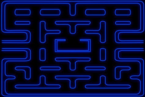 PRINT OUT A BUNCH OF MAZES (SMALL PAGES) AND CREATE MAZES FOR GAMES AND TREAT FAVORS - EASY DIY PAC MAN TREATS Pac Man Wallpaper, Pac Man Maze, Maze Wallpaper, Pac Man Cake, Birthday Board Diy, Man Pic, Pac Man Party, Pacman Arcade, Video Games Birthday Party