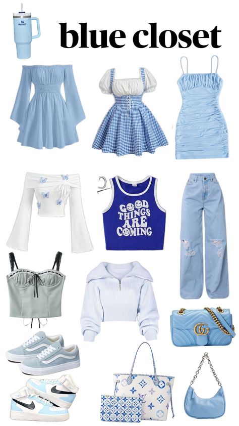 which color next??? Outfit Color Schemes, Periwinkle Aesthetic, Light Blue Outfit, Core Fashion, Blue Outfits, Themed Outfits, Blue Outfit, Cute Outfit, Color Schemes