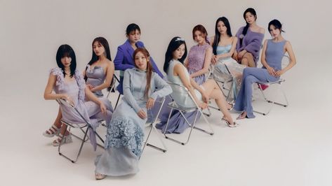 TWICE Reflect on K-pop Career, World Tour, and Future Acting Plans | Teen Vogue Charles And Keith Shoes, Twice Photoshoot, Louis Vuitton Dress, Kpop Photocards, Perfect Posture, Myoui Mina, Vogue Covers, Chaeyoung Twice, Zooey Deschanel