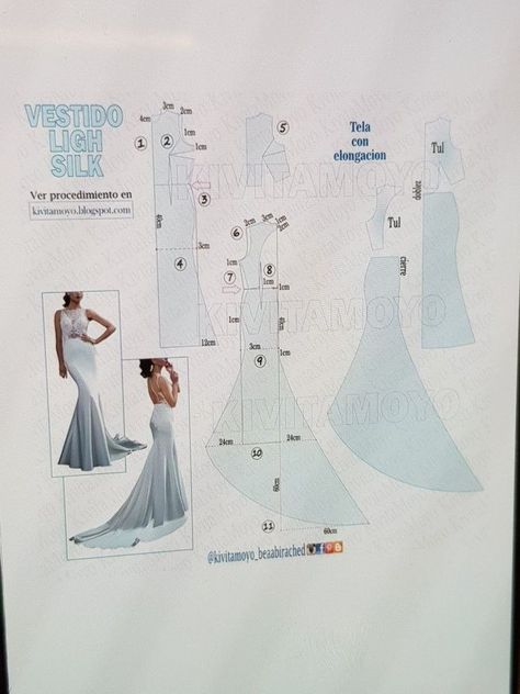 Mermaid Dress Pattern, Custom Wedding Dress Sketch, 2022 Image, Wedding Dress Sewing Patterns, Dresses Pattern, Evening Dress Patterns, Wedding Dress Sketches, Dress Patterns Diy, Wedding Dress Patterns