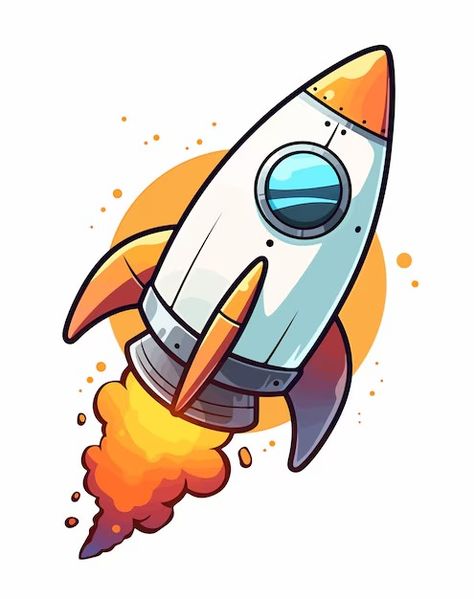 Rocket vectors, photos and PSD files | Free download Rocket Vector Illustration, Cartoon Rocket Ship, Rocket Illustration, Rocket Ships, Rocket Engine, Rocket Power, Logo Mascot, Space Rocket, Animation Design