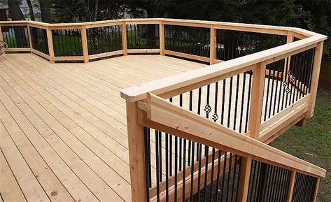 Port Orford Finished Cedar Deck Cedar Decking, Hidden Deck Fasteners, Port Orford Cedar, Decking Options, Deck Finishes, Semi Transparent Stain, Cedar Deck, Under Decks, Custom Decks