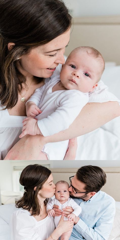 Older Newborn Photoshoot, 2 Month Old Photoshoot, 2 Month Baby Photoshoot Ideas At Home, 2 Month Old Photo Shoot, Moms Photoshoot, Month Old Photoshoot, Photos With Mom, Photoshoot With Baby, Baby Hospital Photos