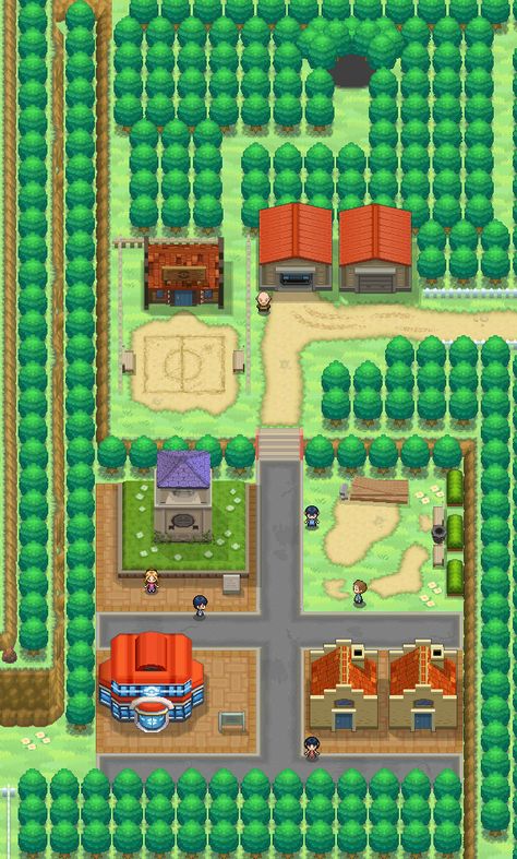 The town is famous for a clock tower that tells of the town's beginnings. Pokemon Town Wallpaper, Pokemon Maps, Pokemon Towns, Memory Palace, Anime Games, Rpg Maker, Never Grow Up, Catch Em All, Clock Tower