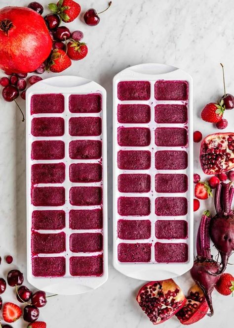 Smoothie Cubes, Antioxidant Foods, Smoothie Boosters, Antioxidant Smoothie, High Antioxidant Foods, Nutrient Dense Smoothie, Best Green Smoothie, Beet Smoothie, Anti Oxidant Foods