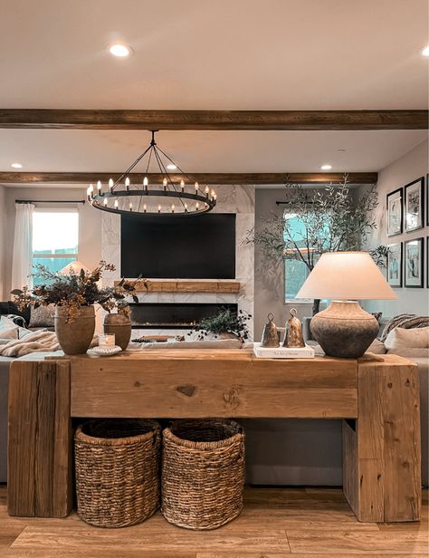 Shop Authentic Hand Hewn Beam Floating … and other curated products on LTK, the easiest way to shop everything from your favorite creators. Hand Hewn Beams, Console Styling, Winter Home Decor, Safe Haven, Vintage Home Decor, Lake House, Console Table, Beams, Home Interior Design