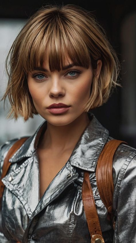 Short Bob Hairstyles Very Short Bob With Bangs, Bob With Glasses, Hair Bangs And Layers, French Bob Haircut, Short Bob With Bangs, Hairstyles Professional, Very Short Bob, Modern Bob Haircut, Short Bob Hair