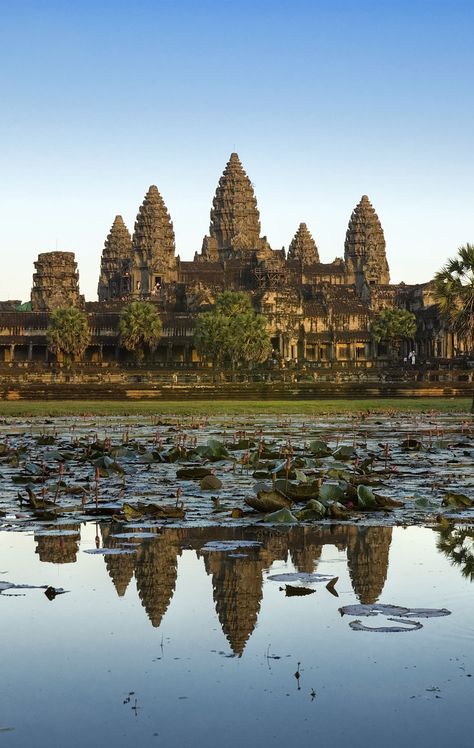 Angkor Wat, Cambodia with Original Travel. Angkor Wat Aesthetic, Cambodia Aesthetic, Cambodia Architecture, Cambodia Angkor Wat, Ankor Wat, Cambodia Photography, Bucket List Travel Destinations, Lost Temple, Cambodia Beaches