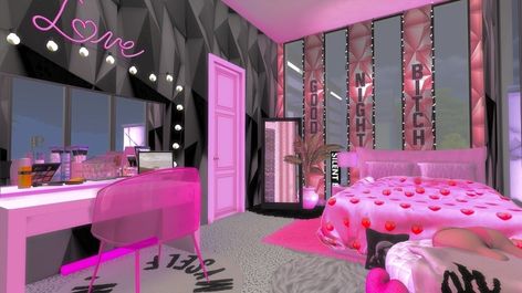 Sims 4 Cc Baddie Decor, Sims 4 Baddie Room Cc, Sims 4 Room Download, Sims4 Cc Mirror, Sims 4 Girly House, Sims 4 Girly Apartment, Sims 4 Cc Houses Download Furnished, Pink Bedroom Sims 4 Cc, Sims 4 2 Bedroom Apartment