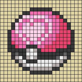 Pixel Art Templates 32x32, Pokemon Grid Pattern, Valentines Day Pixel Art, Valentines Perler Bead Patterns, Valentines Day Perler Bead Patterns, Alpha Patterns Bracelet Templates, Valentines Pixel Art, 20x20 Pixel Art, Pokemon Alpha Pattern