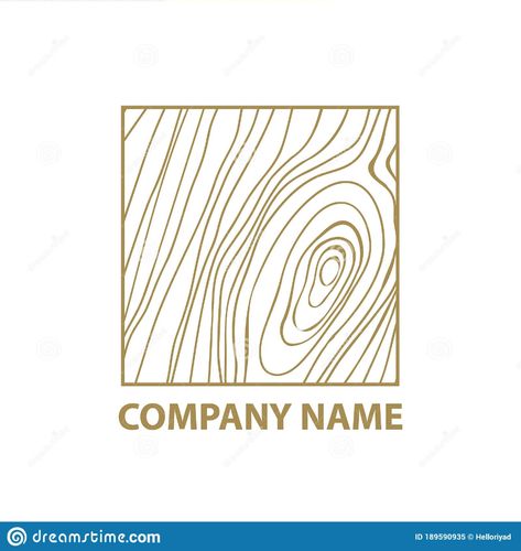 Wood Square Logo, Pattern Wood, Wood Texture, Wood Grain Stock Vector - Illustration of pattern, tape: 189590935 Wood Grain Logo, Wood Graphic Design, Wood Grain Vector, Wood Logo Branding, Grain Illustration, Wood Logo Design, Wooden Engraving, Logo Design Presentation, Wood Tattoo