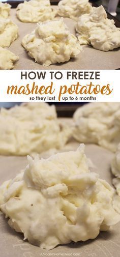 Meals You Can Freeze And Reheat, Freeze Mashed Potatoes, Individual Beef Wellington Recipe, Individual Freezer Meals, Homemade Mashed Potatoes Recipe, Freezing Mashed Potatoes, Frozen Mashed Potatoes, Individual Beef Wellington, Wellington Recipe