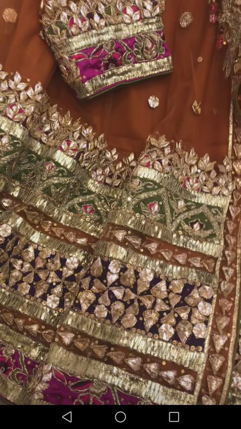 Gota Patti Saree, Lehenga Designs Simple, Velvet Dress Designs, Hand Beaded Embroidery, Gotta Work, Gotta Patti, Bridal Dresses Pakistan, Dress Book