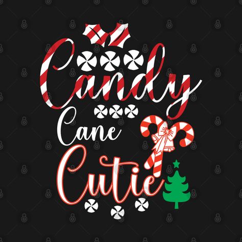 Candy Cane Christmas Pajamas, Candy Cane Shirt Ideas, Candy Cane Svg Free, Candy Cane Shirts For Kids, Pajama Design, Candy Cane Cutie, Funny Pajamas, Xmas Pajamas, Christmas Tee Shirts