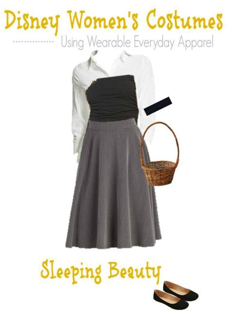 Sleeping Beauty DIY Halloween Costume for Adults - Style on MainStyle on Main Diy Adult Halloween Costumes, Disney Costumes Diy, Sleeping Beauty Costume, Halloween Mode, Disney Costume, Diy Costumes Women, Diy Halloween Costumes For Women, Disney Halloween Costumes