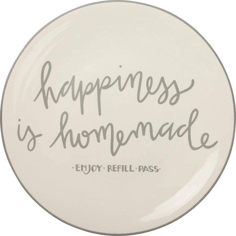 Happiness Is Homemade Plate - Madison's Niche Charger Plate Crafts, Giving Plate, Top 10 Christmas Gifts, Happiness Is Homemade, Creative Organization, Thoughtful Christmas Gifts, Primitives By Kathy, Plate Crafts, Cookie Gifts