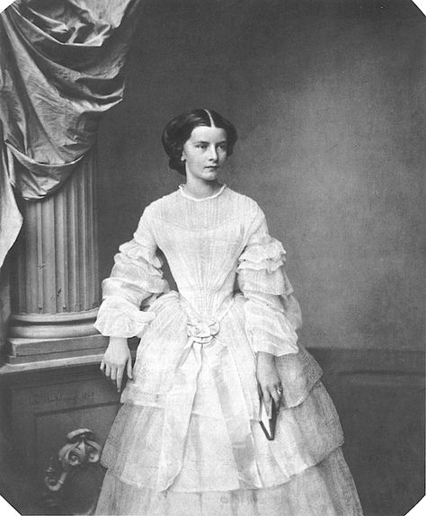 Elisabeth of Austria (24 December 1837 – 10 September 1898) was the wife of Franz Joseph I, and therefore both Empress of Austria and Quee... Sissi Of Austria, Elizabeth Of Austria, Empress Of Austria, Empress Sissi, Empress Elisabeth Of Austria, Elisabeth Of Austria, 1850s Fashion, Empress Elisabeth, Franz Joseph