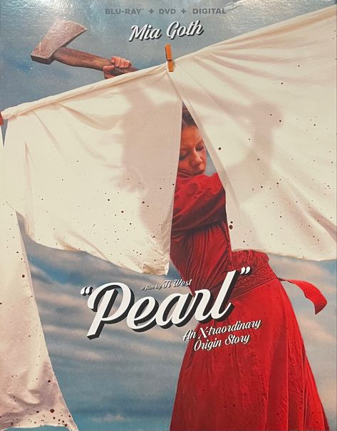 Ti West, Pearl 2022, Mia Goth, Indie Film, Independent Film, I Love Cinema, Movie Covers, Film Inspiration, New Poster