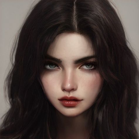 Fantasy Story Ideas, Dr Marvel, Wolf Haircut, Creative Hair Color, Profil Anime, Digital Portrait Art, Beauty Art Drawings, Edgy Makeup, Face Photography