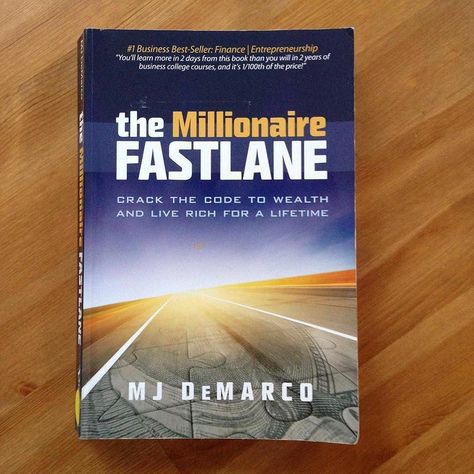 MoneyMondays The Millionaire Fastlane  By MJ DeMarco  Love sharing other book lover's recommendations! This one comes from Ed over at @edsbookshelf!  From the book: Make 1 million people achieve any of the following and I guarantee you will be worth millions:  1.  Make them feel better 2.  Help them solve a problem 3.  Educate them 4.  Make them look better 5.  Give them security 6.  Raise a positive emotion 7.  Satisfy their appetites 8.  Make things easier 9.  Enhance their dreams 10. Give the Mj Demarco, Books A Million Store, Millionaire Fastlane, The Psychology Of Money Book, Millionaire Mindset Books, Financial Intelligence Book, Learned Optimism Book, Self Made Millionaire, Rich Living