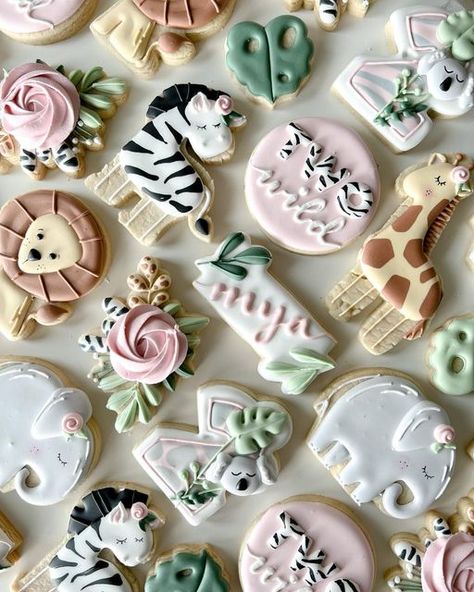 Two Wild Birthday Party Cookies, Wild One Cookies, Wild Wednesday, Cookie Gram, Wild Birthday Party, Wild One Birthday Party, Cookie Art, Wild One, Royal Icing Cookies