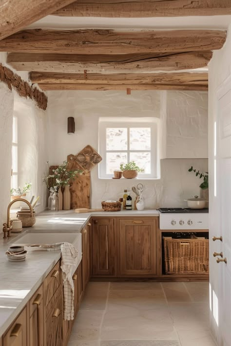 Kitchen Picture Ideas, Dapur Rustic, Rustic Farmhouse Kitchen, Farmhouse Interior, Kitchen Pictures, Modern Farmhouse Kitchens, Old Farmhouse, Cottage Kitchen, Kitchen Inspo