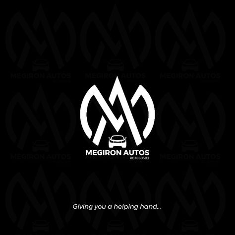 Logo Design for @megiron_autos 🚗 A Car dealership brand. Are you looking to take your brand visuals to the next level? Look no further! Our graphic design services are here to make your vision come to life! 🌟✨ From eye-catching logos to stunning flyers, we've got you covered.   #GraphicDesign #CreativeSolutions #StandOutFromTheCrowd #ElevateYourBrand #logo Car Service Logo Design, Luxury Auto, Automotive Logo Design, Automotive Logo, Service Logo, Car Service, Car Finance, Fish Design, Car Dealership