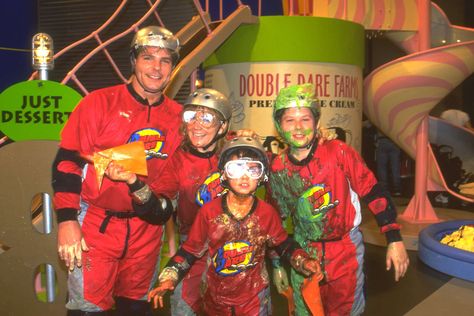 Best Double Dare Obstacle Courses, Ranked - Thrillist Double Dare Party, Double Dare Games, Obstacle Courses, Double Dare, Tv Show Games, Obstacle Course, Fun Run, 30th Anniversary, Game Show