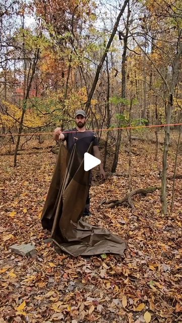 John on Instagram: "Quick deploy ridgeline for tarp shelters and how I make mine 

#camping #survival #bushcraft #outdoors #selfreliance #outdoorlife #reels" Survival Shelter Long Term, Survival Shelter Ideas, Strongest Fishing Knots, Bushcraft Essentials, Bushcraft Backpack, Camping Gear Diy, Survival Tent, Tarp Shelters, Bushcraft Shelter