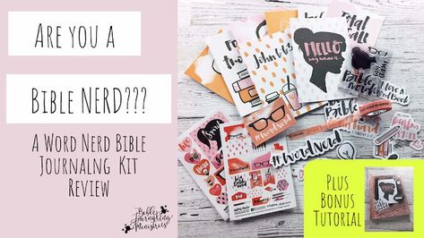 Are You a Bible Nerd? A Review of the Word Nerd Bible Journaling Kit Bible Nerd, God's Eyes, Increase Knowledge, Nerd Games, Journaling Kit, Life Review, Bible Resources, Do Everything In Love, Journaling Kits