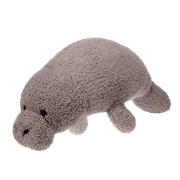 Jumbo Scruffy Manatee Stuffed Animal by Fiesta Big Stuffed Animal, Monkey Stuffed Animal, Pet Pigs, Crochet Quilt, Cute Stuffed Animals, Cute Plush, Toy Store, Animal Plush Toys, Soft Toy