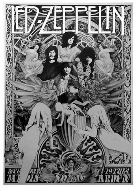 Love this Zeppelin Poster, Led Zeppelin Poster, Rock Poster Art, Rock N Roll Art, Rock Band Posters, Vintage Music Posters, Band Poster, Fan Poster, Rock N’roll