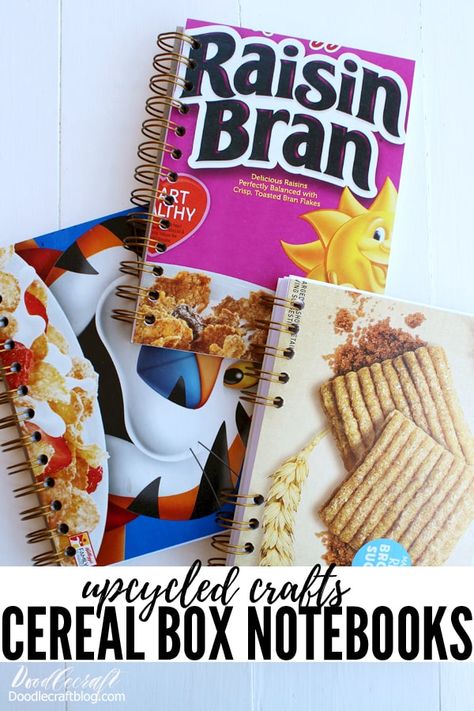 Cinch Binder Projects, Repurpose Cereal Boxes, Cinch Machine Projects, Cinch Notebook Ideas, Mini Cinch Projects, How To Make Journals Diy Notebooks, Cinch Projects, How To Make Notebooks, Cinch Binding