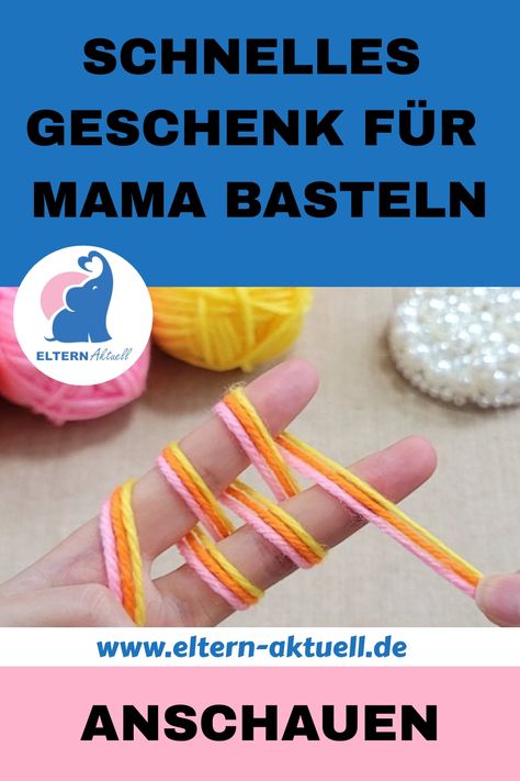 Schnelles Geschenk für Mama basteln Tolle und einfache Ideen mit Anleitungen Darüber freut sich jede Mama Aesthetic Life, Pins, Quick Saves