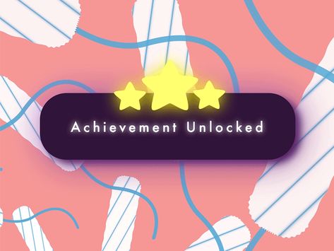 Game Achievement, Achievement Unlocked, Game Animation, Game Effect, Up Animation, Yearbook Themes, Stunning Nails, Lottery Games, Ui Animation