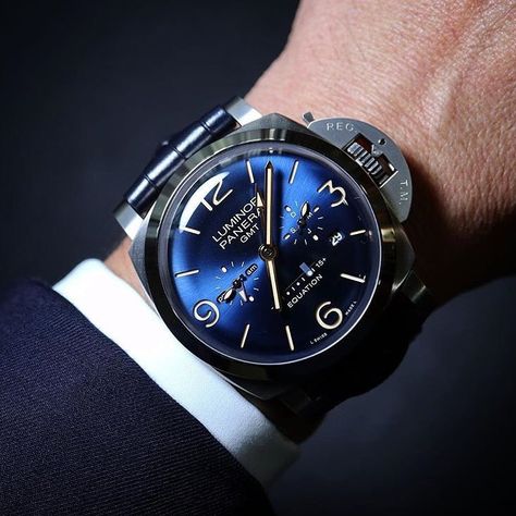 Panerai #PAM670 Luminor Marina Equation of Time GMT. Limited Edition of 350 Luminor Panerai, Luminor Watches, Panerai Luminor Gmt, Luminor Marina, Panerai Watches, Panerai Luminor, Expensive Watches, 1st Place, Stylish Watches