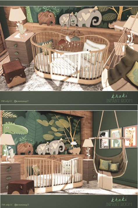 Sims 4 Cc Newborn Crib, Sims 4 Newborn Cc Furniture, Sims 4 Infant Decor, Sims 4 Infant Bedroom Cc, Infant Sims 4 Cc Furniture, Baby Cc Sims 4 Furniture, Infant Room Sims 4 Cc, Sims 4 Baby Nursery, Sims 4 Maxis Match Nursery