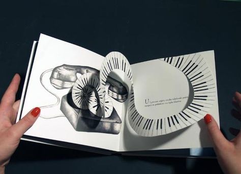 Pop Yo, Pop Up Art, Paper Engineering, Paper Pop, Creative Books, Pop Up Book, Up Book, Handmade Books, Album Design