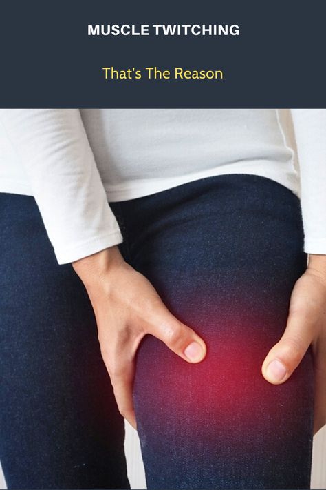 Twitching in the eye or in the leg? Muscle twitching can have various causes. You can find out what they are and what you can do here. Muscle Twitching Remedies, Leg Twitching, Leg Muscle, Eye Twitching, Muscle Twitching, Thigh Muscles, Home Health Remedies, Lack Of Energy, Health Planner