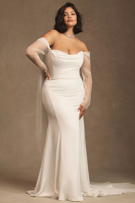 Curvy Mermaid Wedding Dress, Wedding Dress For Busty Ladies, Big Bust Wedding Dress, Midsize Wedding Dress, Wedding Dress For Curvy Brides, Wedding Dress Big Bust, Curvy Bride Dress, Wedding Beach Dress, Kiss The Bride