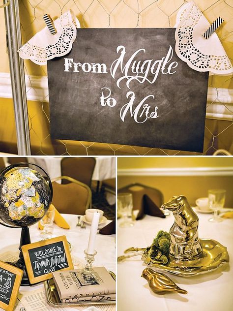 Harry Potter Romance, Harry Potter Bachelorette, Harry Potter Shower, Harry Potter Bridal Shower, Glume Harry Potter, Harry Potter Wedding Theme, Festa Harry Potter, Anniversaire Harry Potter, Bridal Shower Inspiration