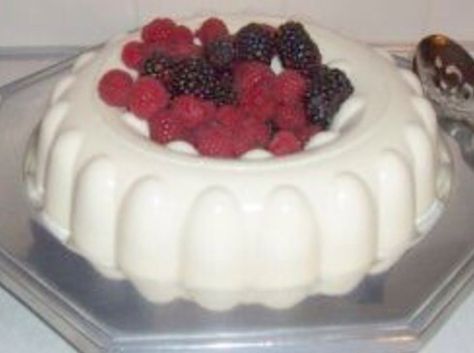 White Jello - - 8oz Cream Cheese, softened - 1/2 Cup Sugar - 1/2 Cup Water (boiled to dissolve jello) - 1 Envelope Knox Gelatin - 1 Cup Milk - 1TBS Lemon Jello -1 tsp Vanilla - 8oz Cool Whip ***Beat Sugar and cream cheese**dissolve Knox Gelatin in boiling water, set aside**Mix milk, lemon jello & vanilla, add to cream cheese mixture, add dissolved gelatin, beat til smooth**add cool whip**refrigerate in jello mold til solid. White Jello, Jello Deserts, Jello Mold Recipes, Congealed Salad, Gelatin Salad, White Salad, Jello Dessert Recipes, Gelatin Recipes, Gelatin Dessert