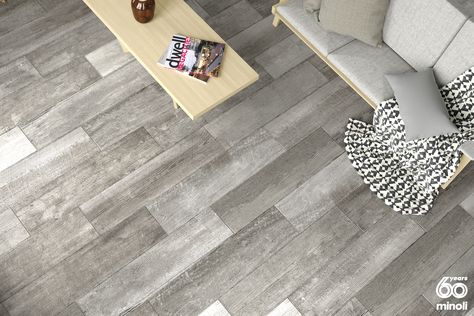 Wood Look Tiles, Wood Effect Tiles, Grey Tiles, Wood Look Tile, Flooring Options, Wood Tile, Grey Wood, Tile Design, Surface Pattern